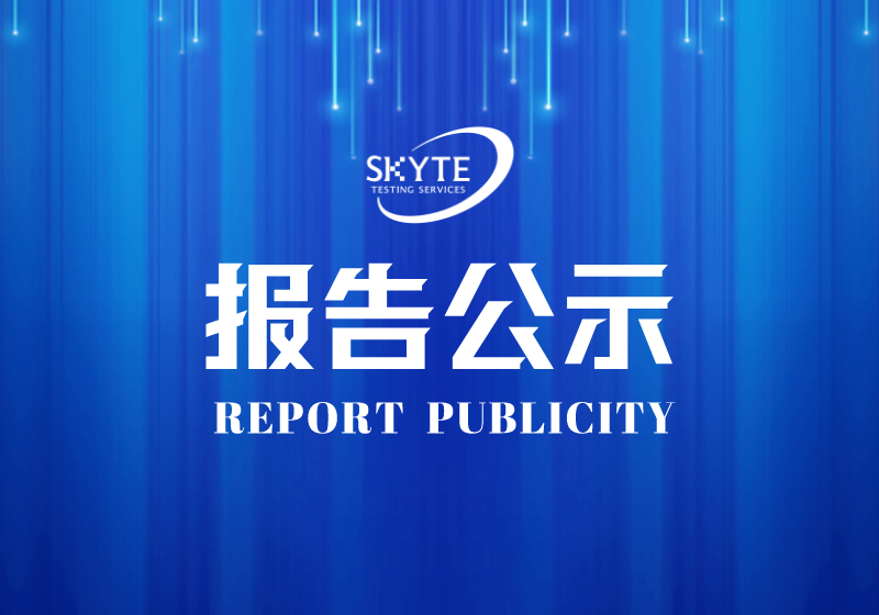 PJ-STJP220031-汕头市新华生钢构有限公司技术报告公开信息表